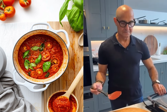 Stanley Tucci, umak od rajčice