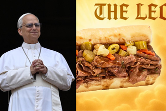 papa Lav XIV., sendvič, Chicago