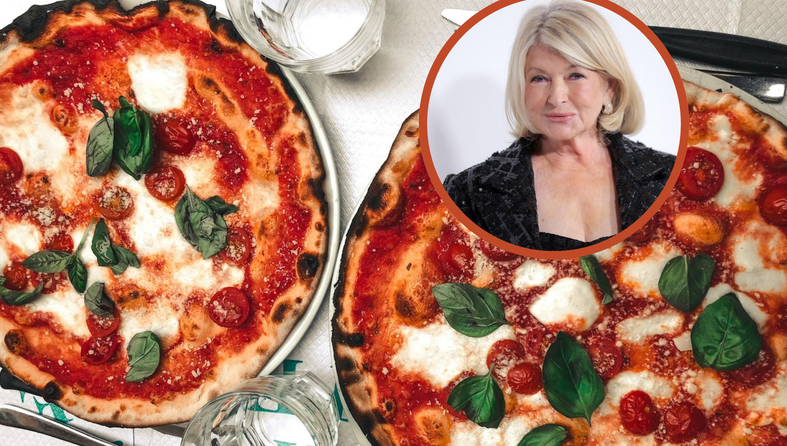 pizza, martha stewart