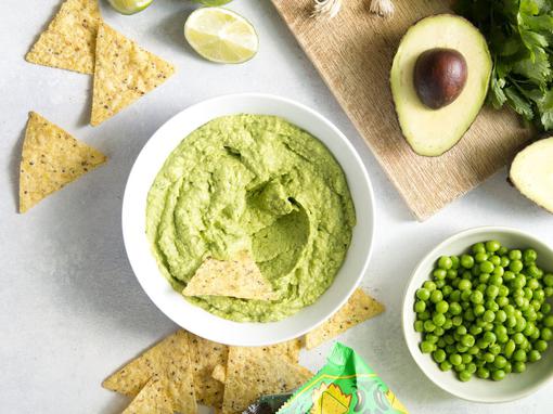 guacamole s graškom