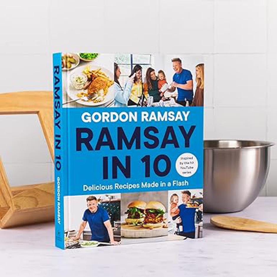 Gordon Ramsay, Ramsay in 10, knjiga, kuharica | Author: amazon.co.uk