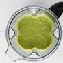 zeleni smoothie, smoothie s graškom