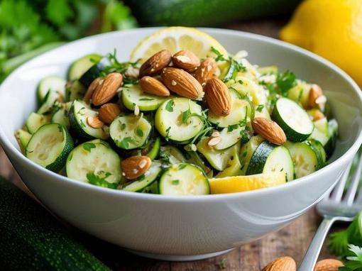salata od tikvica i badema