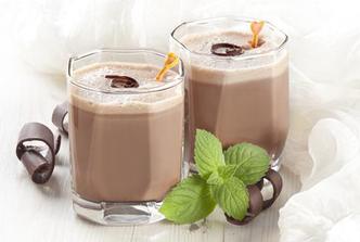 Banana choco smoothie