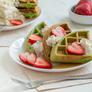 matcha vafli