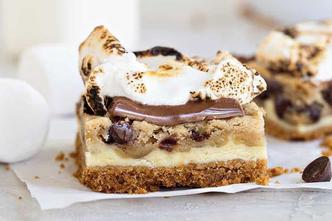 cookie dough cheesecake bars