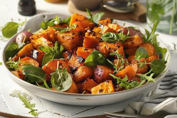 salata od pečenog batata