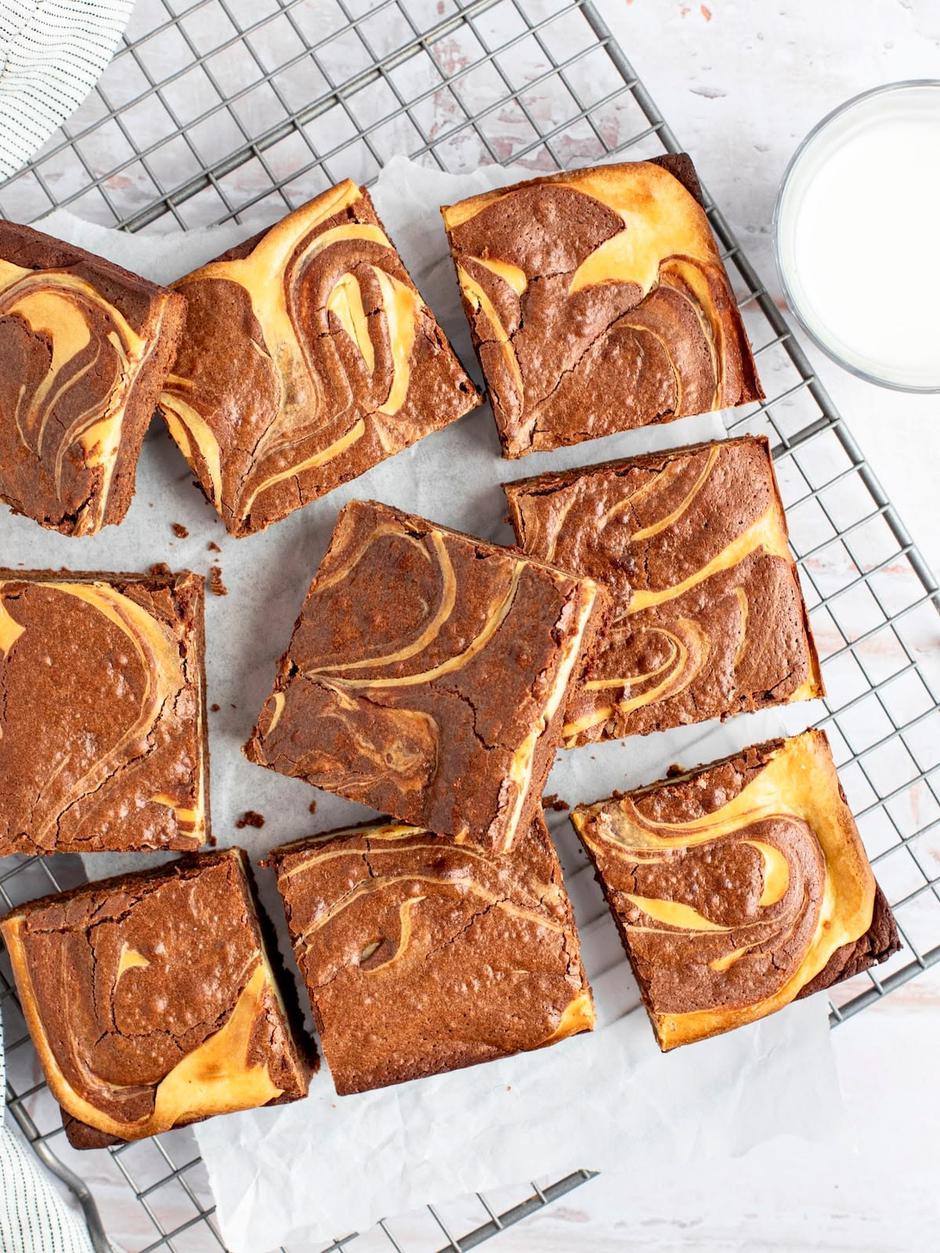 mramorni blondies | Author: Molly Redmond/Pinterest