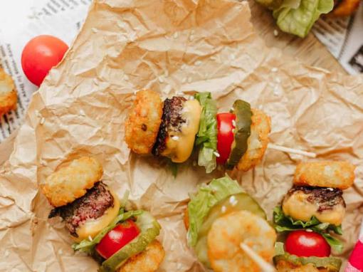 Cheeseburger ražnjći