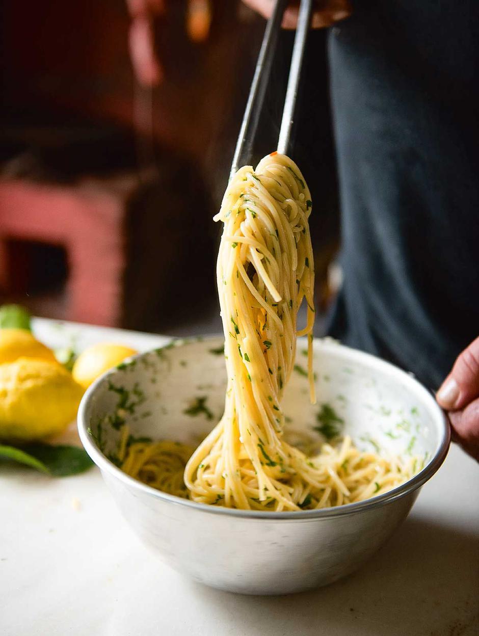 tjestenina s limunom, pasta al limone | Author: Leite's Culinaria/Pinterest