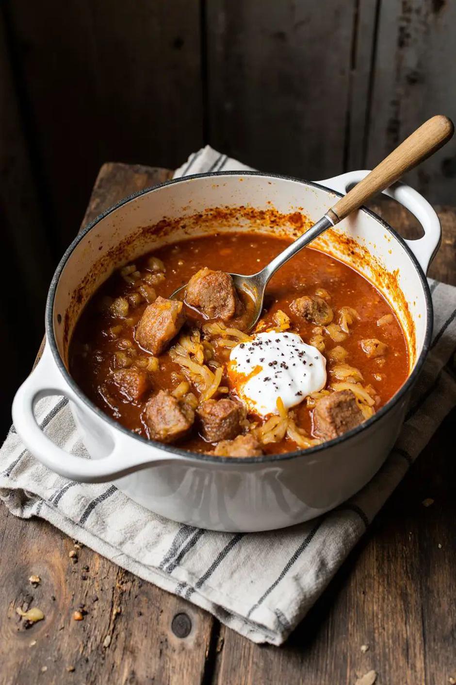 sekeli gulaš | Author: rezeptnest/Pinterest