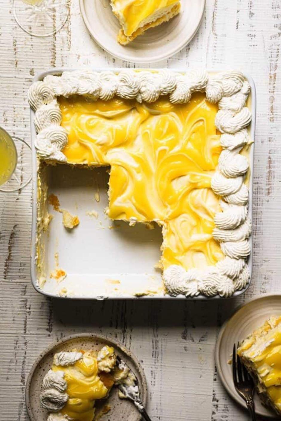 tiramisu od limuna | Author: Dikla Frances, One Sarcastic Baker/Pinterest