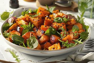 salata od pečenog batata