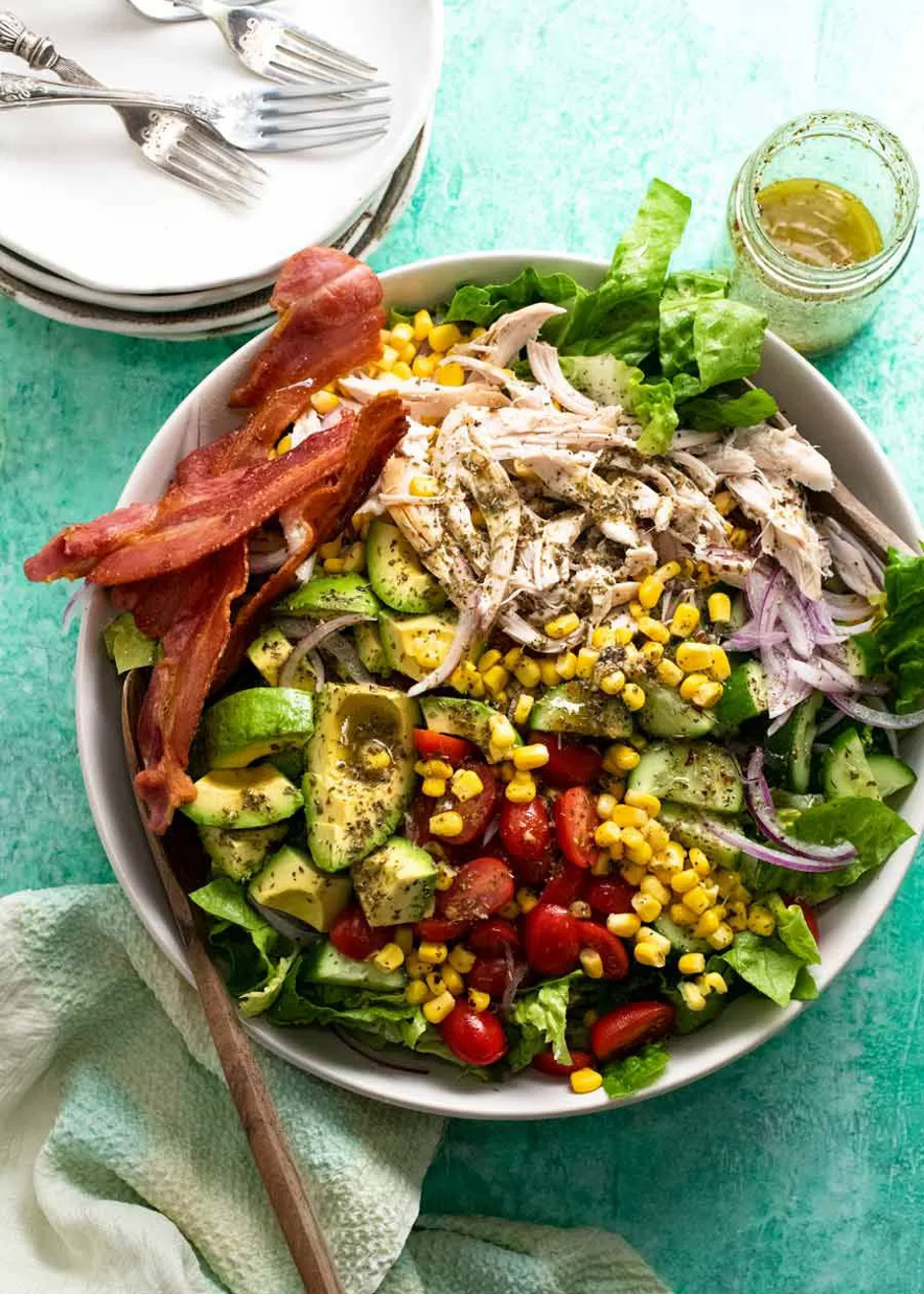 salata od piletine i povrća | Author: RecipeTin Eats/Pinterest