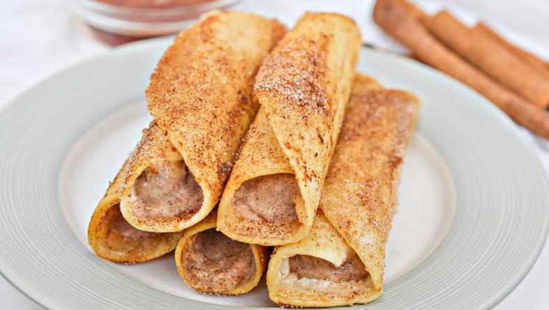 Hrskave tortilja rolice sa cimetom