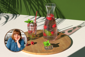 rose sangria, ina garten, bosonoga kontesa