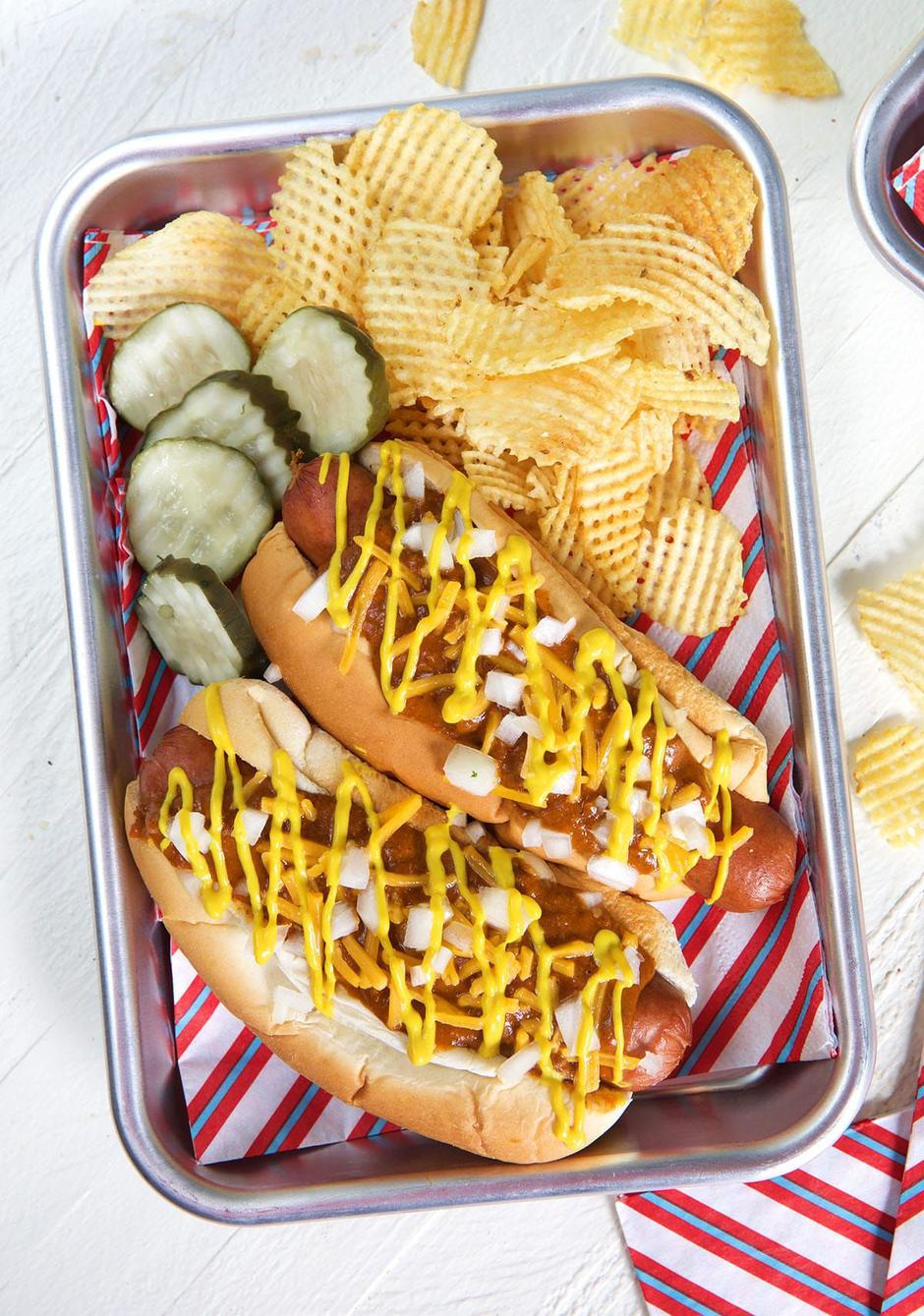 Coney Island Hot Dog | Author: The Suburban Soapbox/Pinterest