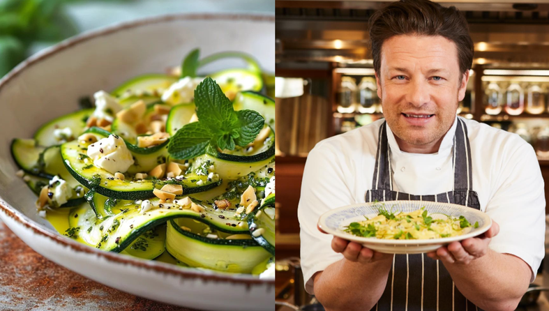 jamie oliver, salata od tikvica