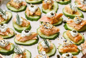 krastavac i dimljeni losos