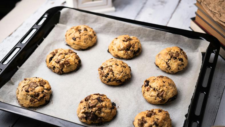 keksi, chocolate chip cookies