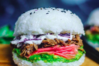 Sushi burger