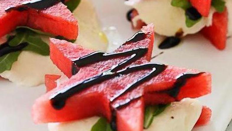 Caprese salata s lubenicom