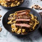 Kremasta tjestenina sa steakom
