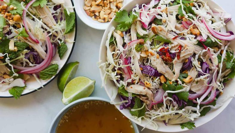 goi ga, vijetnamska salata s piletinom