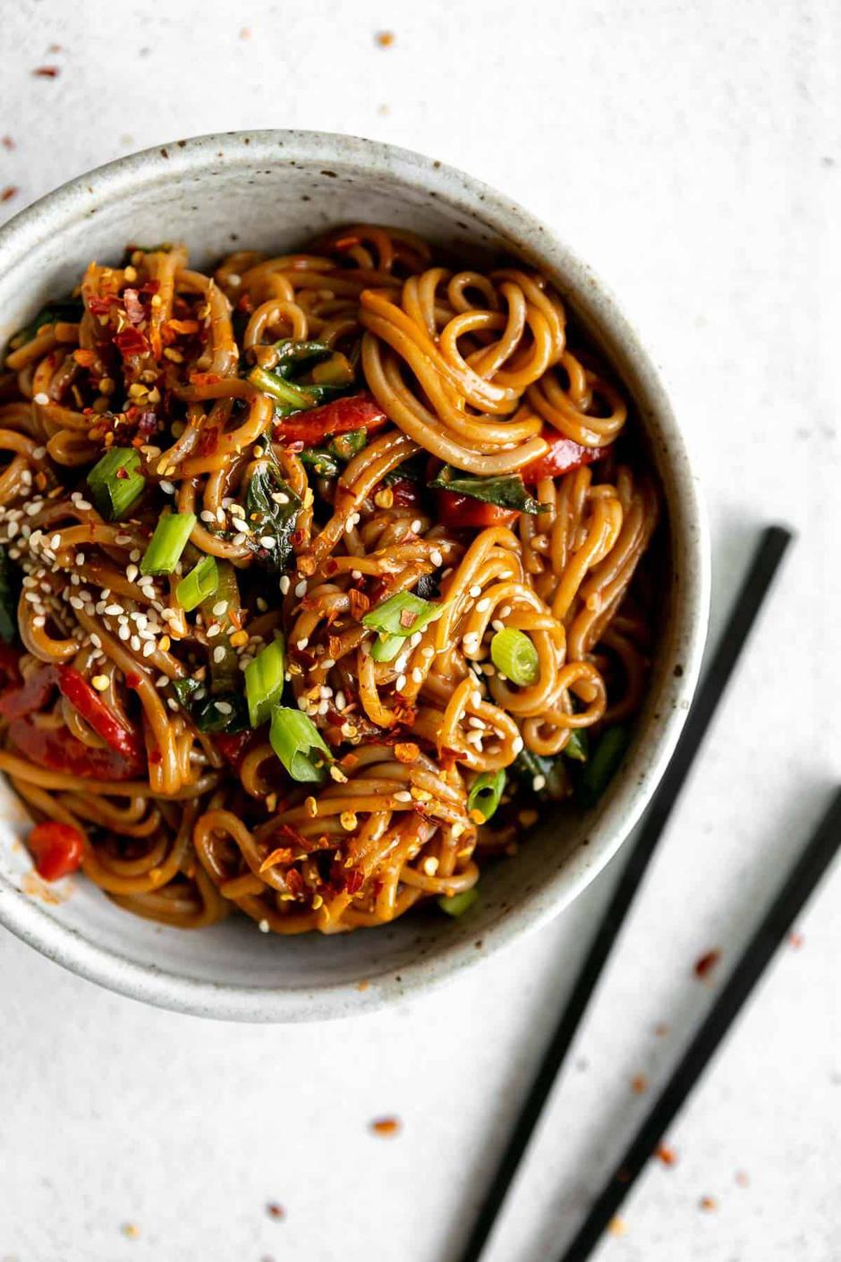 rezanci, noodles | Author: Claire Cary, Eat With Clarity/Pinterest