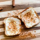 Cimet tost s posnim sirom