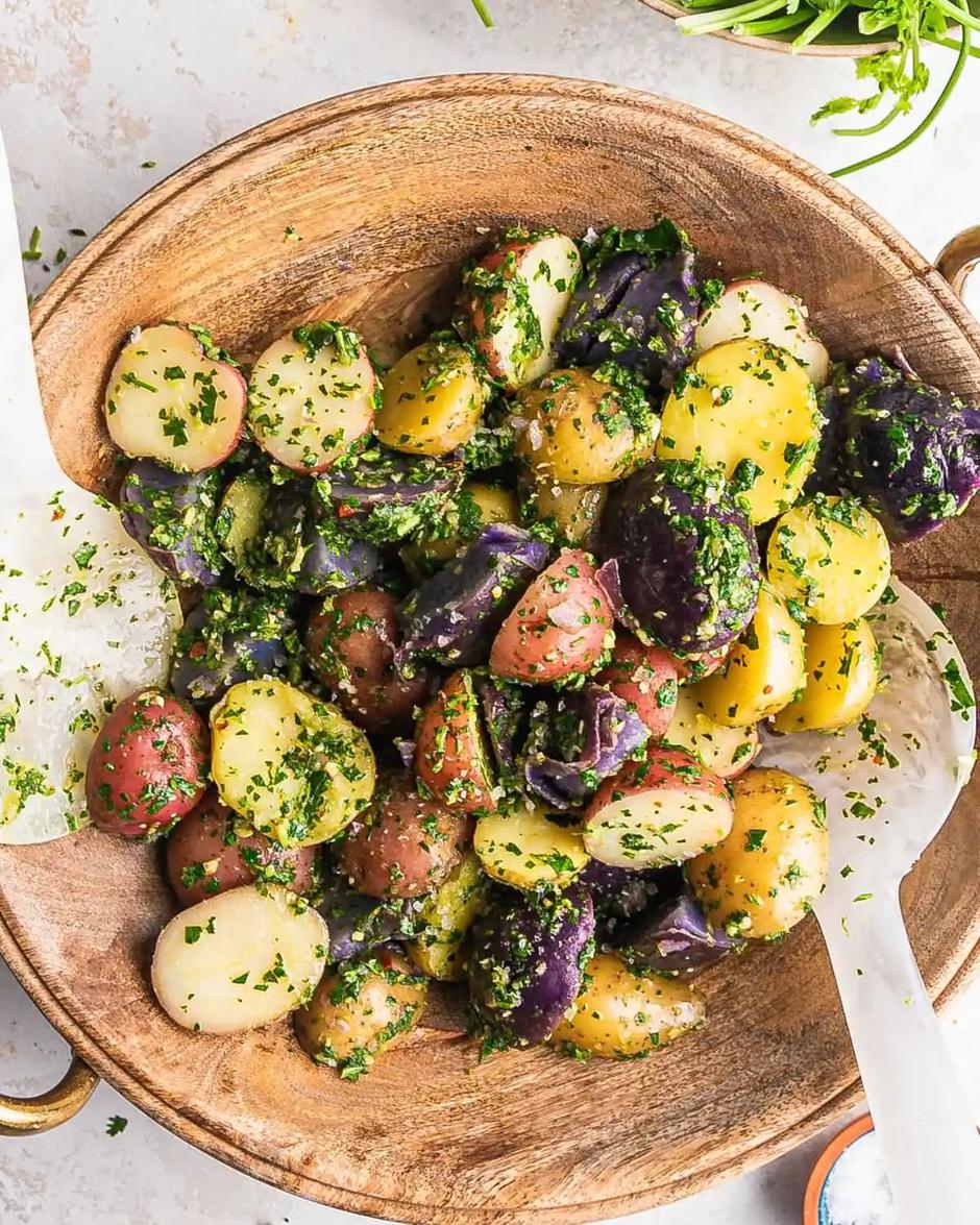 chimichurri krumpir salata | Author: Sweet Tea + Thyme/Pinterest