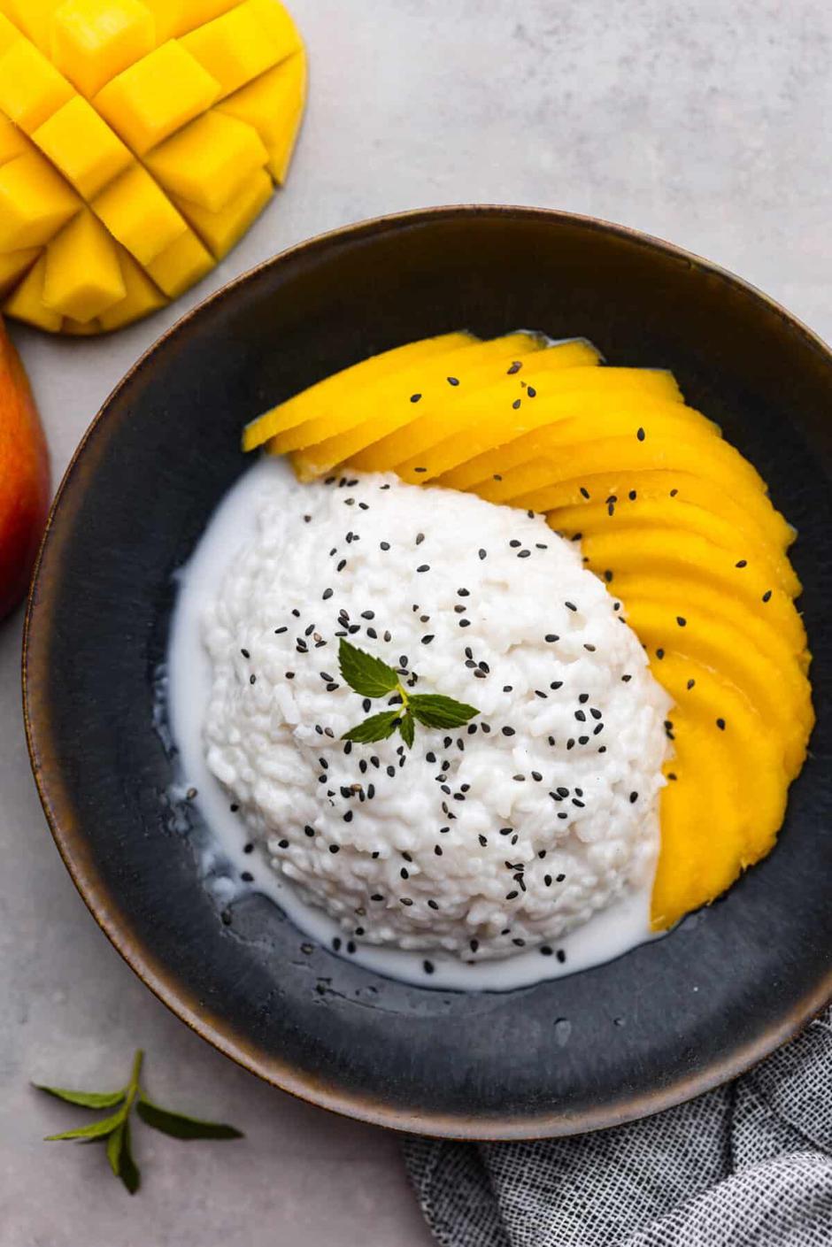 Mango sticky rice | Author: The Recipe Critic/Pinterest