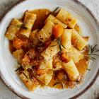 tjestenina s bučom i pancetom