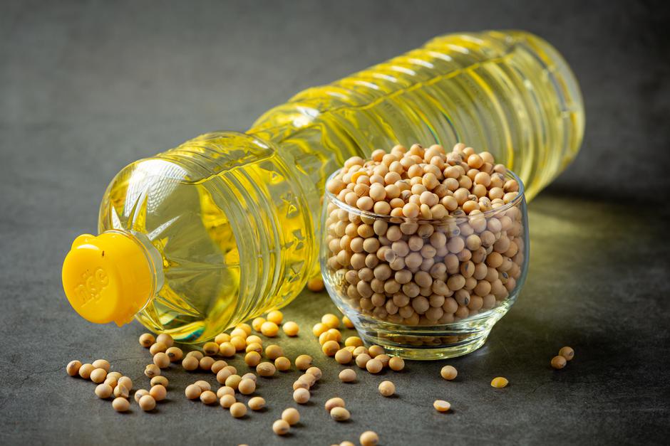 Soybean oil Soybean food and beverage products Food nutrition co | Author: Jcomp / Freepik