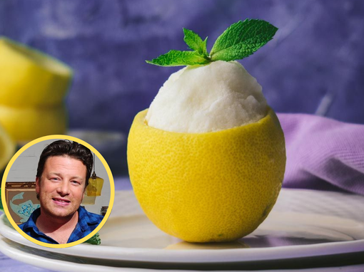 sorbet od limuna, jamie oliver