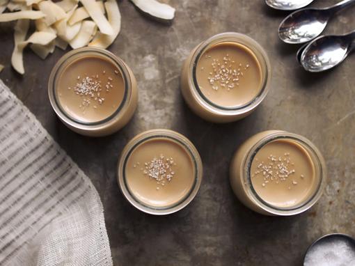 panna cotta sa slanim karamelom