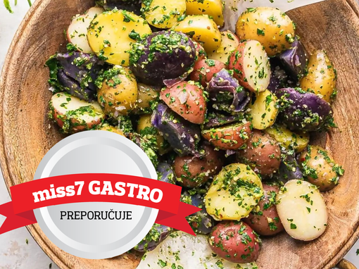 chimichurri krumpir salata