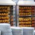 Munich, Bavaria, Germany September 19, 2026: Dozens of chickens are roasting on skewers in the food courts of the 191st