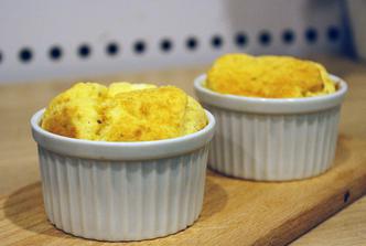 Souffle od bakalara i kozjeg sira