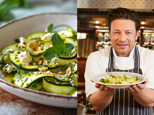 jamie oliver, salata od tikvica
