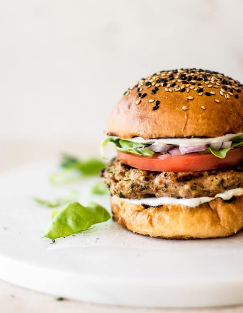 pureći burger | Author: Salt & Lavender/Pinterest