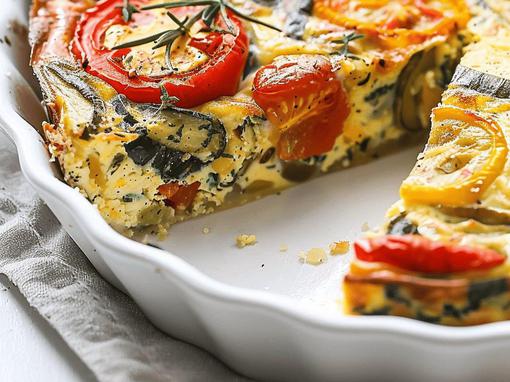 povrtni quiche bez kore