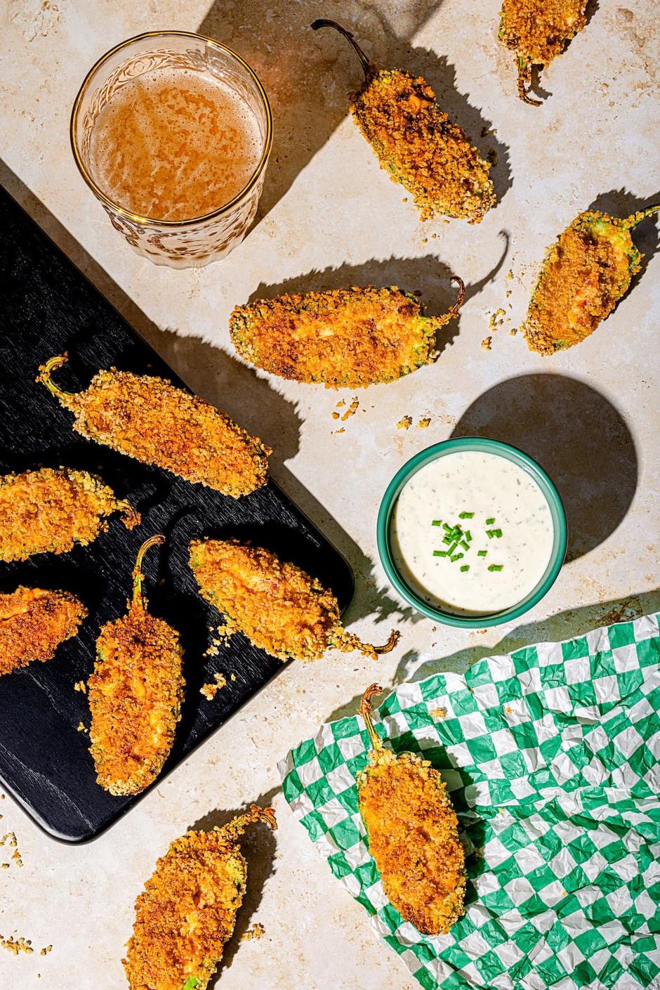 pohane i punjene jalapeno papričice | Author: Bon pour toi par Hubert Cormier/Pinterest