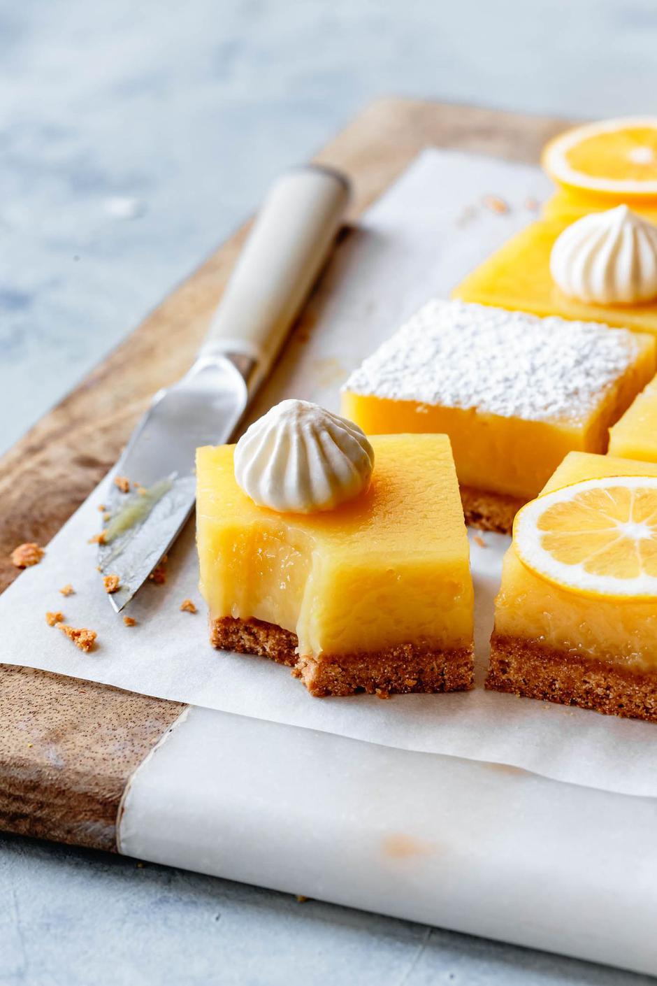 limun kocke, kocke od limuna, lemon bars | Author: The Bojon Gourmet/Pinterest
