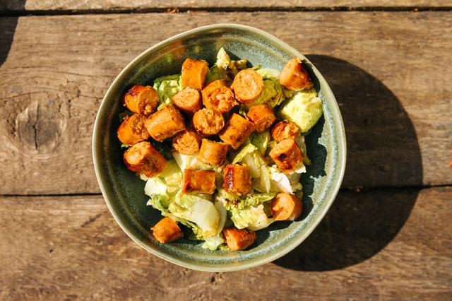 Ravlić, roštiljka, dimljena roštiljka-salata
