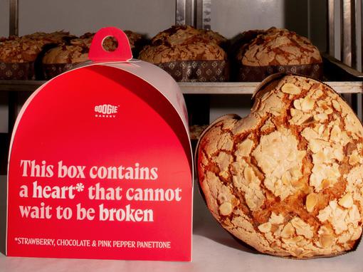 Limited edition Valentine’s Day Panettone