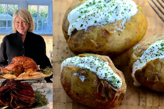 martha stewart, pečeni krumpir