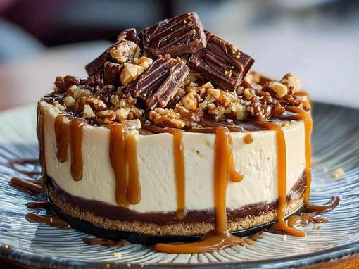 snickers cheesecake