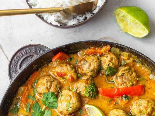 pileće tajlandske mesne okruglice