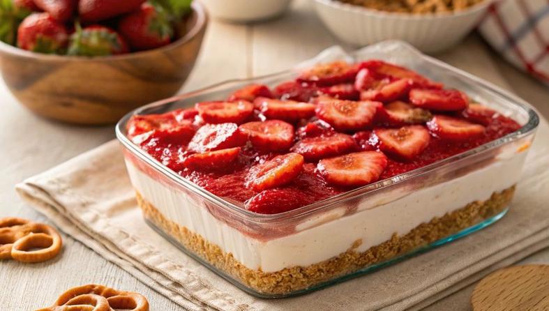 desert od pereca i jagoda